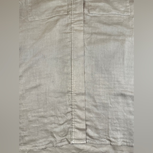 Banana Republic Olive Green Shirt Dress - Picture 5 of 12